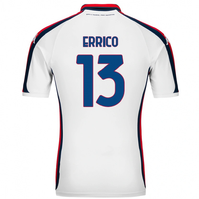 Danxen Niño Camiseta Emma Errico #13 Blanco 2ª Equipación 2024/25 La Camisa México
