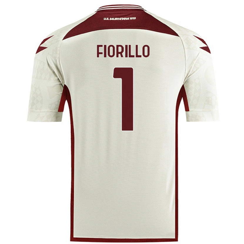 Danxen Niño Camiseta Vincenzo Fiorillo #1 Color Crema 2ª Equipación 2024/25 La Camisa México