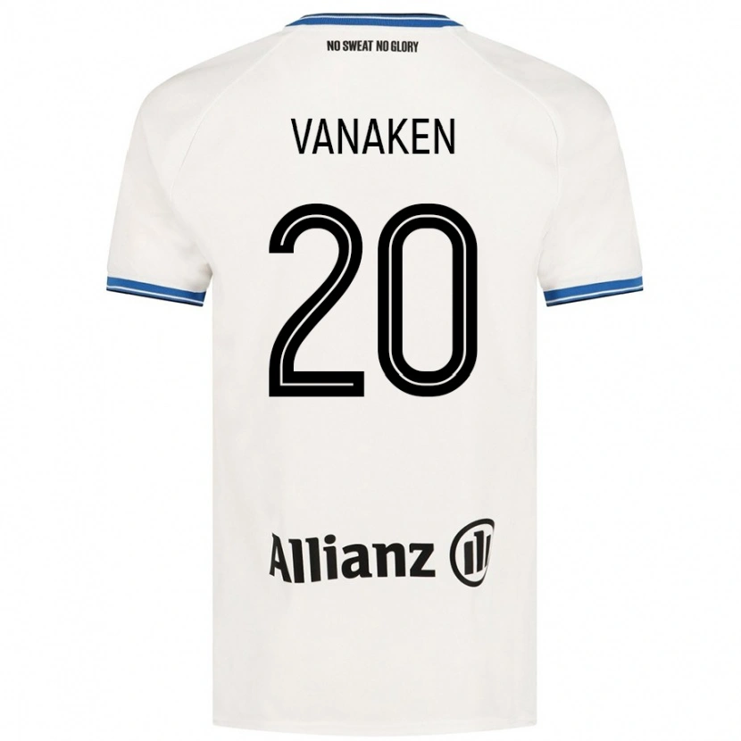 Danxen Niño Camiseta Hans Vanaken #20 Blanco 2ª Equipación 2024/25 La Camisa México