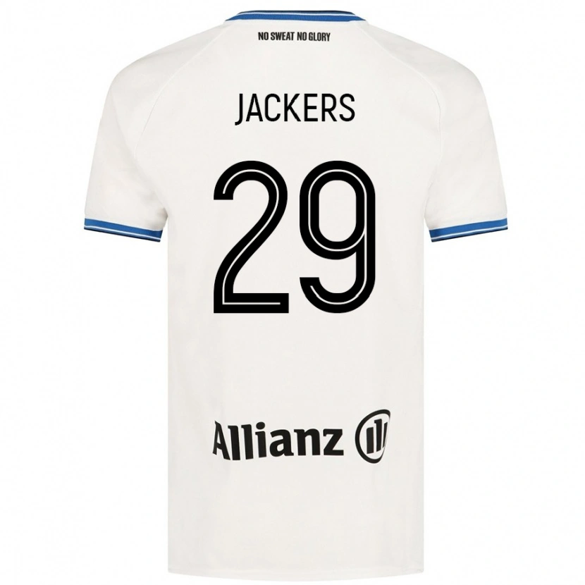 Danxen Niño Camiseta Nordin Jackers #29 Blanco 2ª Equipación 2024/25 La Camisa México