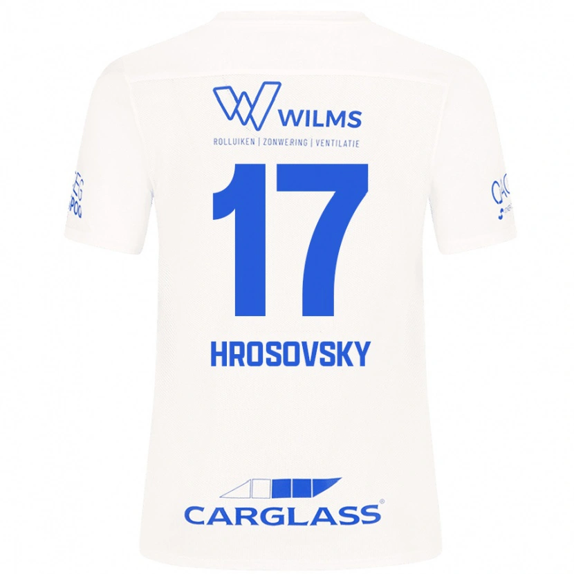 Danxen Niño Camiseta Patrik Hrosovsky #17 Blanco 2ª Equipación 2024/25 La Camisa México