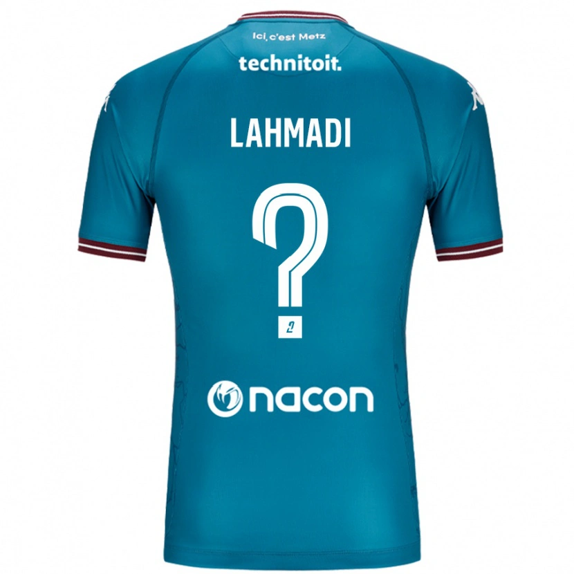 Danxen Niño Camiseta Mehdi Lahmadi #0 Azul Petróleo 2ª Equipación 2024/25 La Camisa México