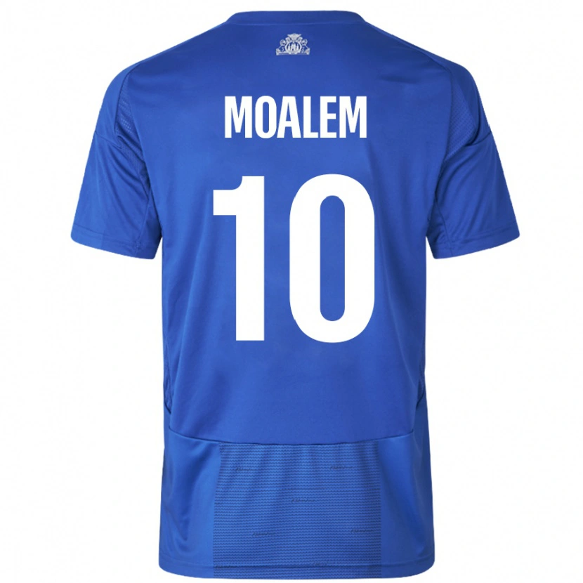 Danxen Niño Camiseta Jonathan Moalem #10 Blanco Azul 2ª Equipación 2024/25 La Camisa México