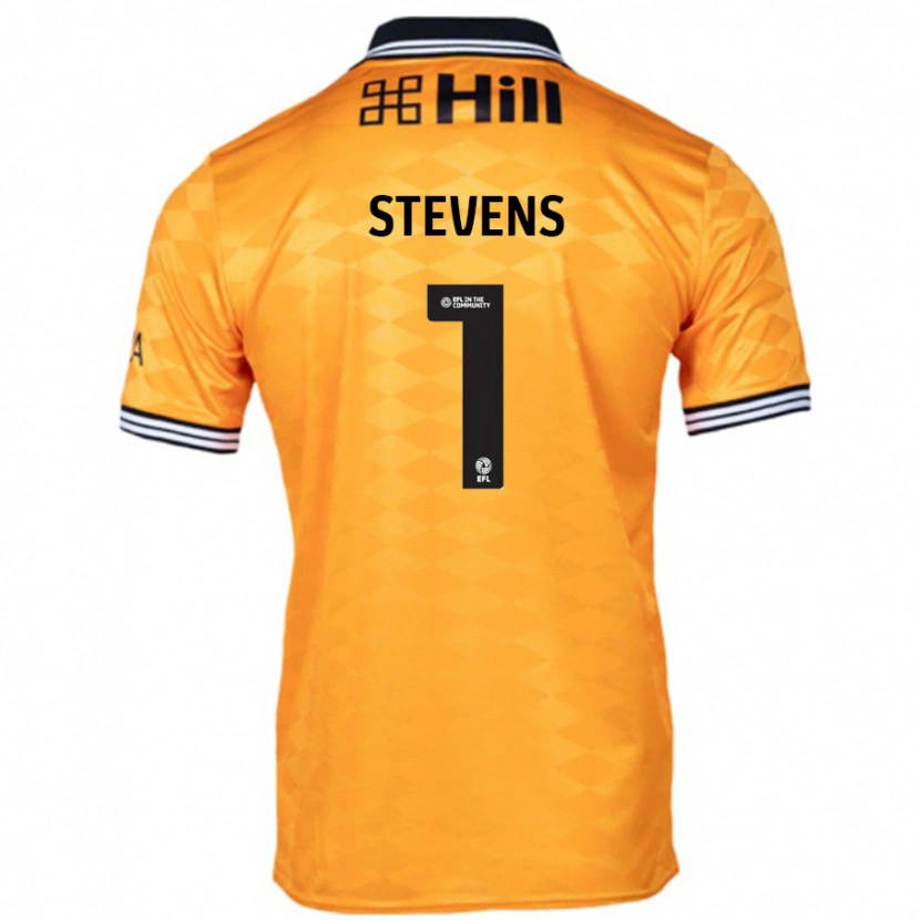 Danxen Hombre Camiseta Jack Stevens #1 Naranja 1ª Equipación 2024/25 La Camisa México