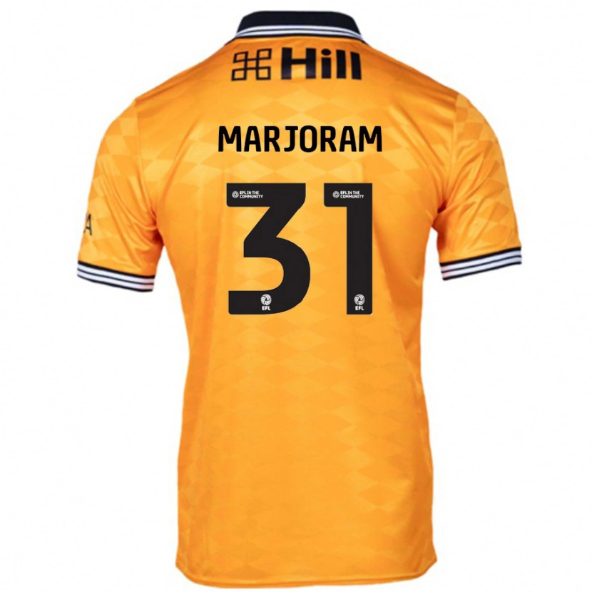 Danxen Hombre Camiseta Sophie Marjoram #31 Naranja 1ª Equipación 2024/25 La Camisa México
