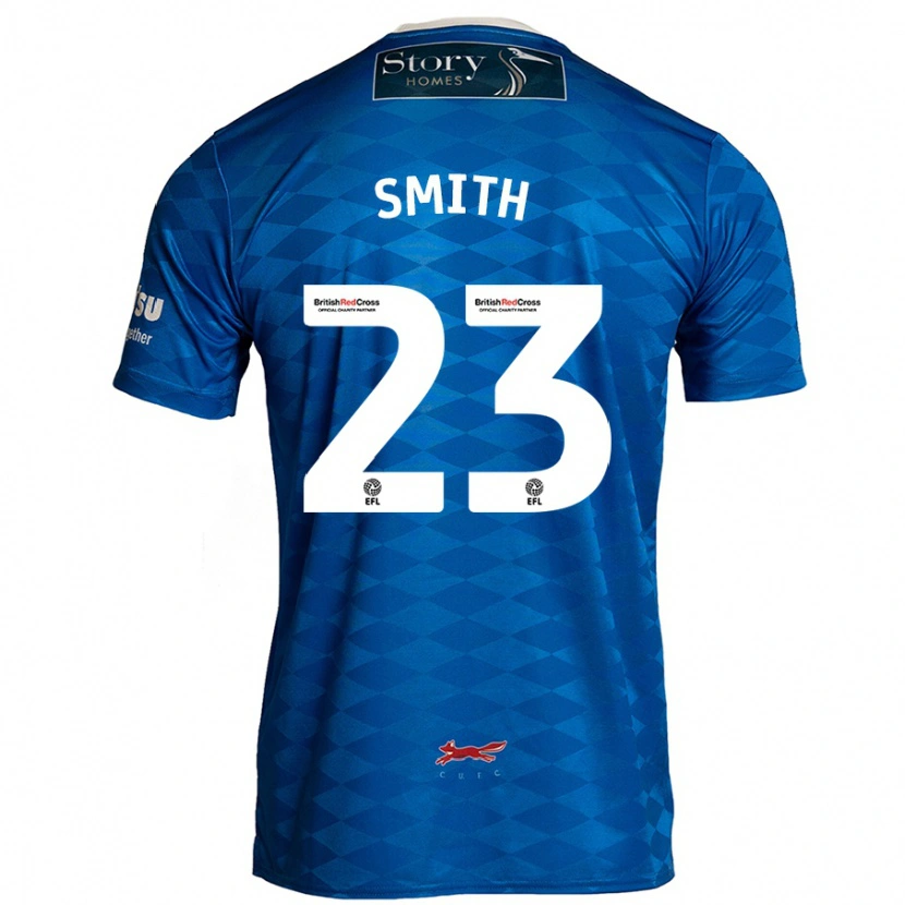 Danxen Hombre Camiseta Jude Smith #23 Azul 1ª Equipación 2024/25 La Camisa México
