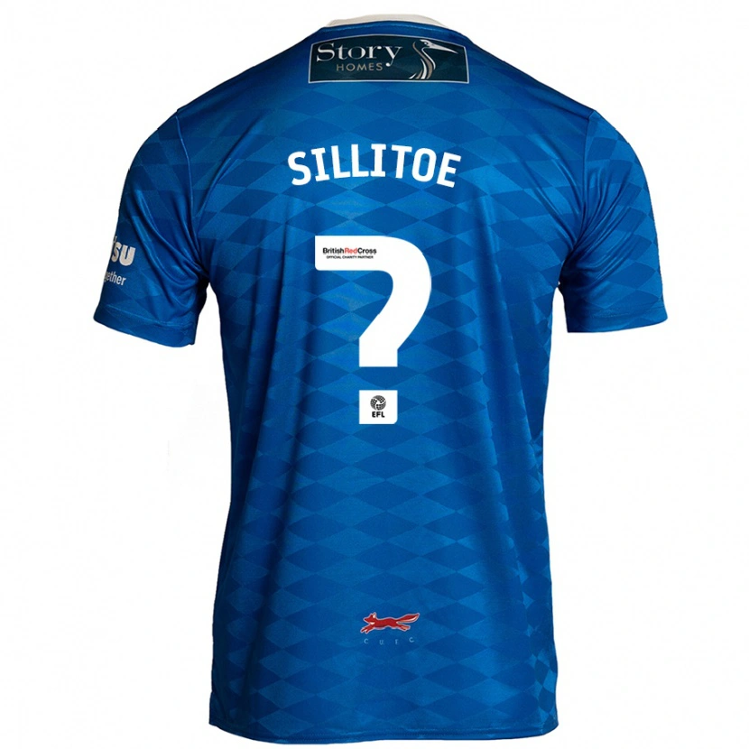 Danxen Hombre Camiseta Casey Sillitoe #0 Azul 1ª Equipación 2024/25 La Camisa México