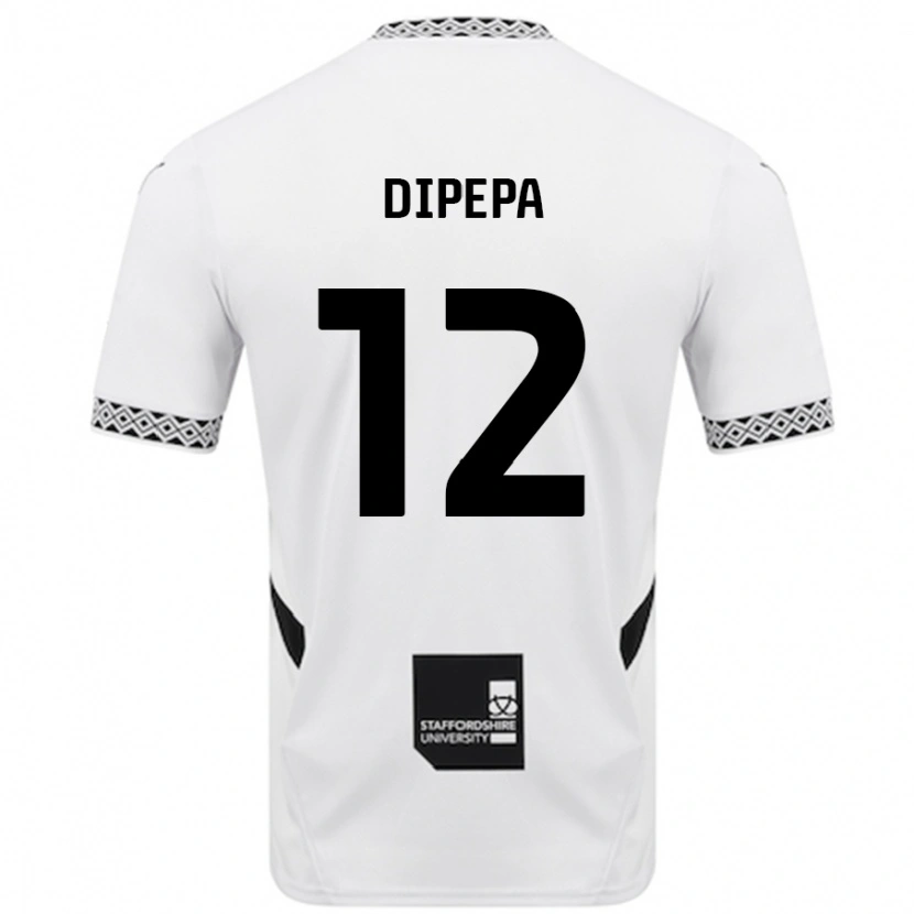 Danxen Hombre Camiseta Baylee Dipepa #12 Blanco 1ª Equipación 2024/25 La Camisa México