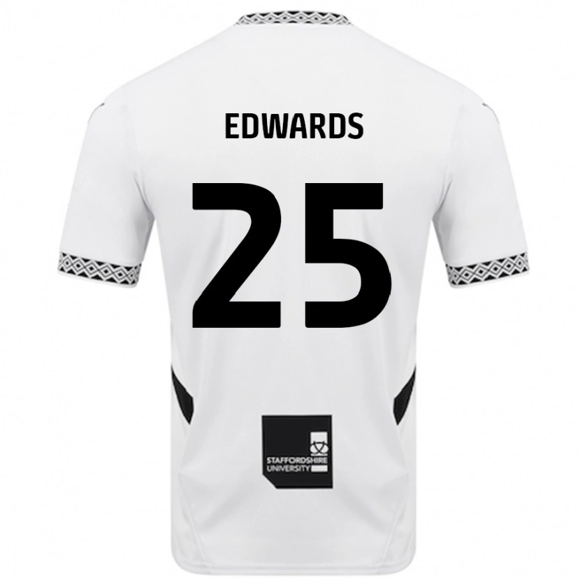 Danxen Hombre Camiseta Diamond Edwards #25 Blanco 1ª Equipación 2024/25 La Camisa México