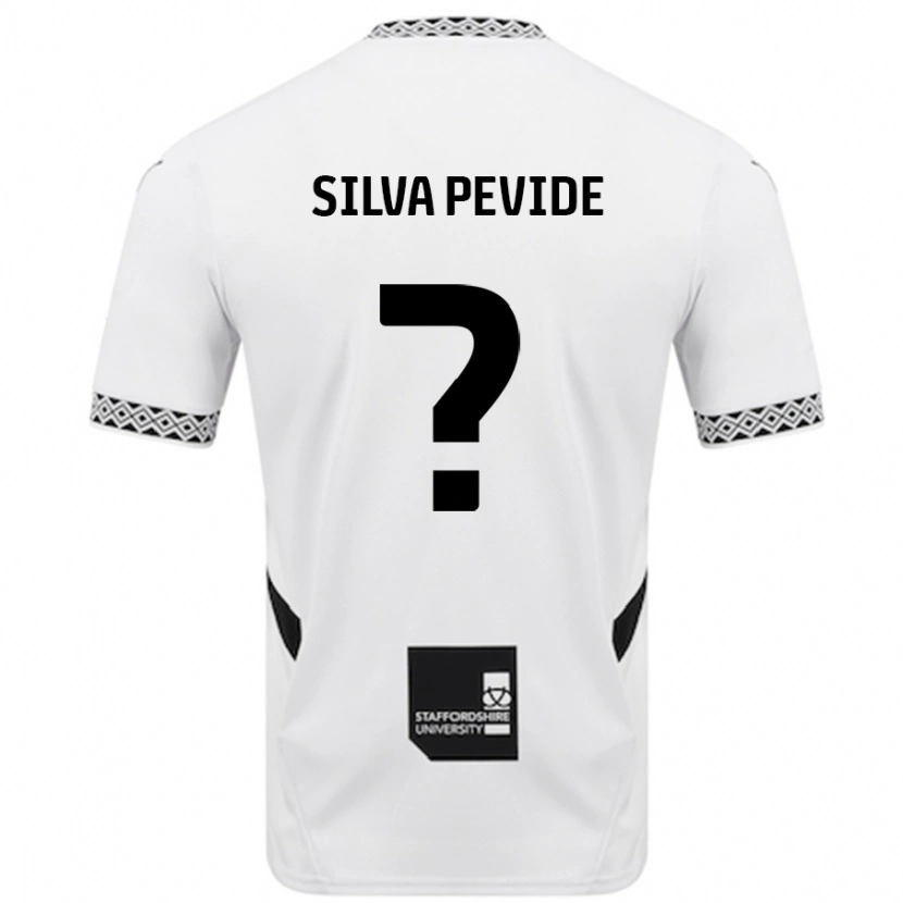 Danxen Hombre Camiseta Joao Silva Pevide #0 Blanco 1ª Equipación 2024/25 La Camisa México