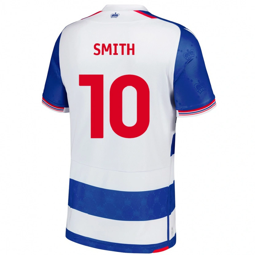Danxen Hombre Camiseta Sam Smith #10 Azul Blanco 1ª Equipación 2024/25 La Camisa México