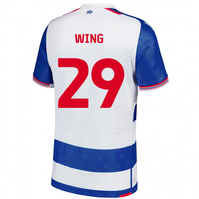 Danxen Hombre Camiseta Lewis Wing #29 Azul Blanco 1ª Equipación 2024/25 La Camisa México