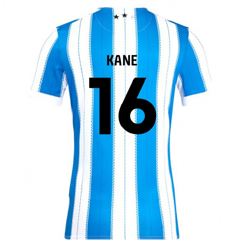 Danxen Hombre Camiseta Herbie Kane #16 Azul Blanco 1ª Equipación 2024/25 La Camisa México
