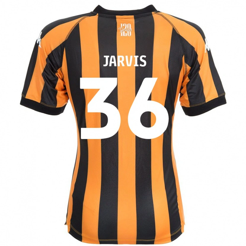 Danxen Hombre Camiseta Will Jarvis #36 Negro Ámbar 1ª Equipación 2024/25 La Camisa México