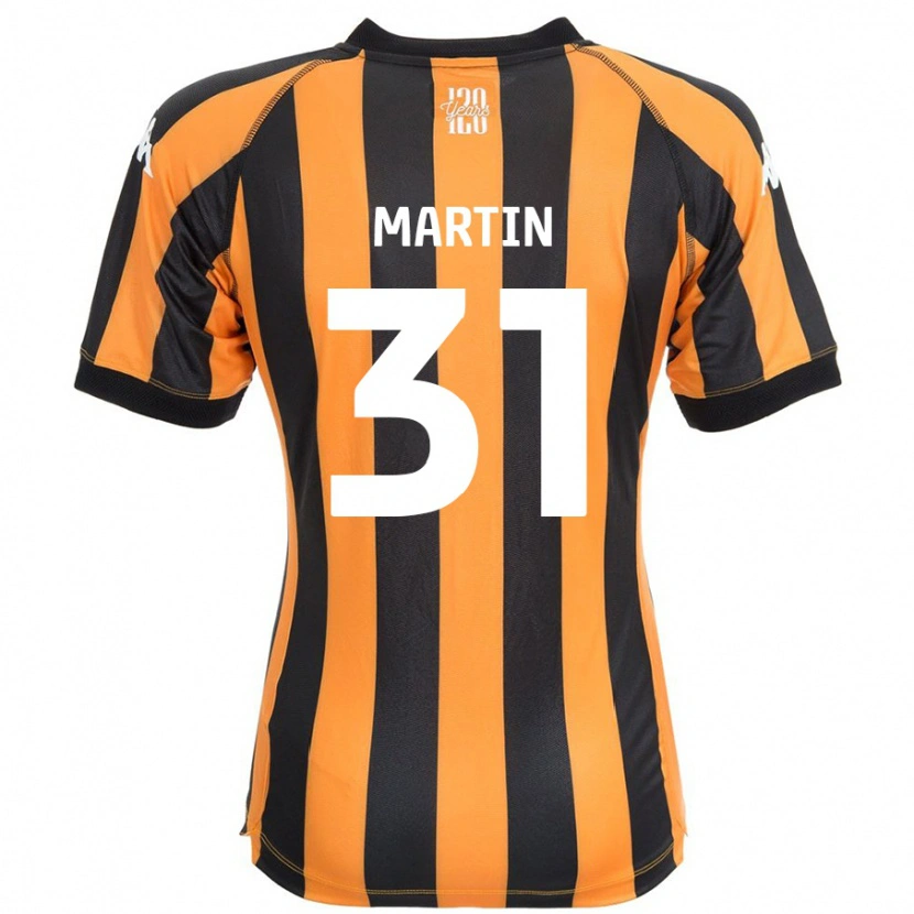 Danxen Hombre Camiseta Faith Martin #31 Negro Ámbar 1ª Equipación 2024/25 La Camisa México