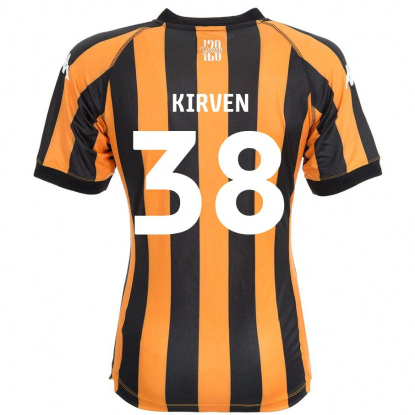 Danxen Hombre Camiseta Tess Kirven #38 Negro Ámbar 1ª Equipación 2024/25 La Camisa México
