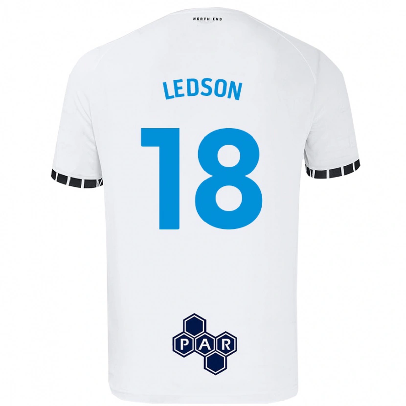 Danxen Hombre Camiseta Ryan Ledson #18 Blanco 1ª Equipación 2024/25 La Camisa México