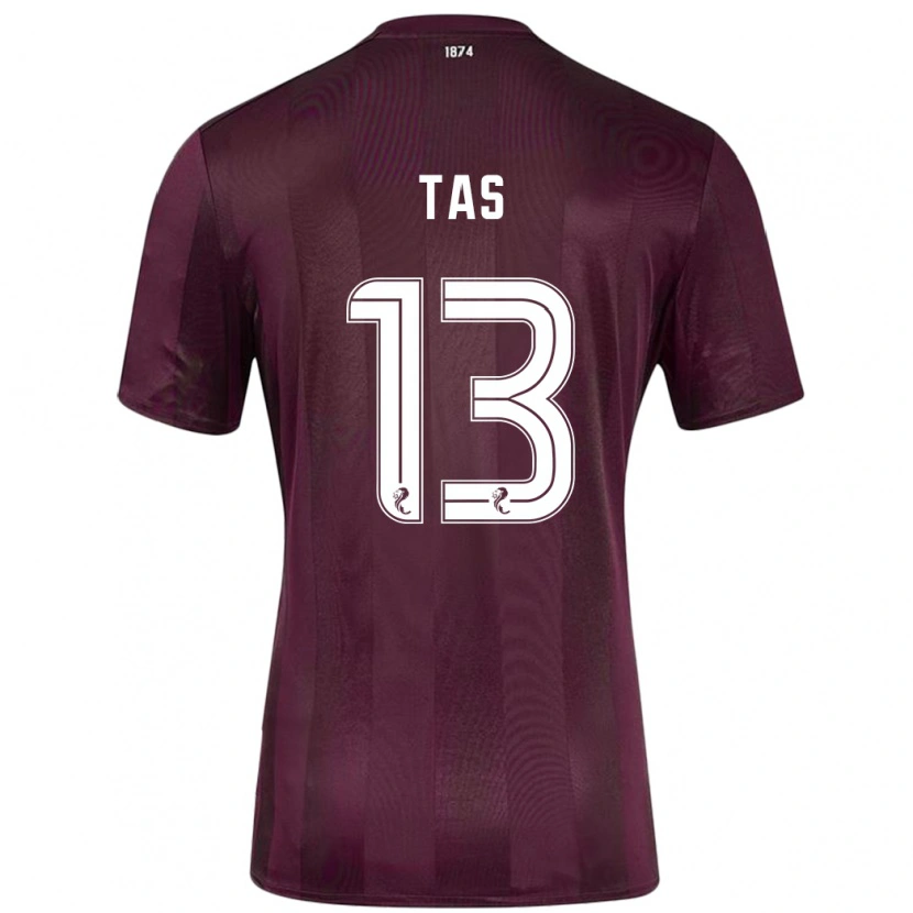 Danxen Hombre Camiseta Lyndon Tas #13 Borgoña 1ª Equipación 2024/25 La Camisa México