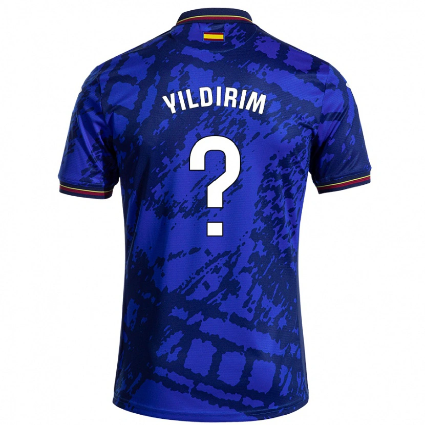 Danxen Hombre Camiseta Bertuğ Yıldırım #0 Azul Más Oscuro 1ª Equipación 2024/25 La Camisa México