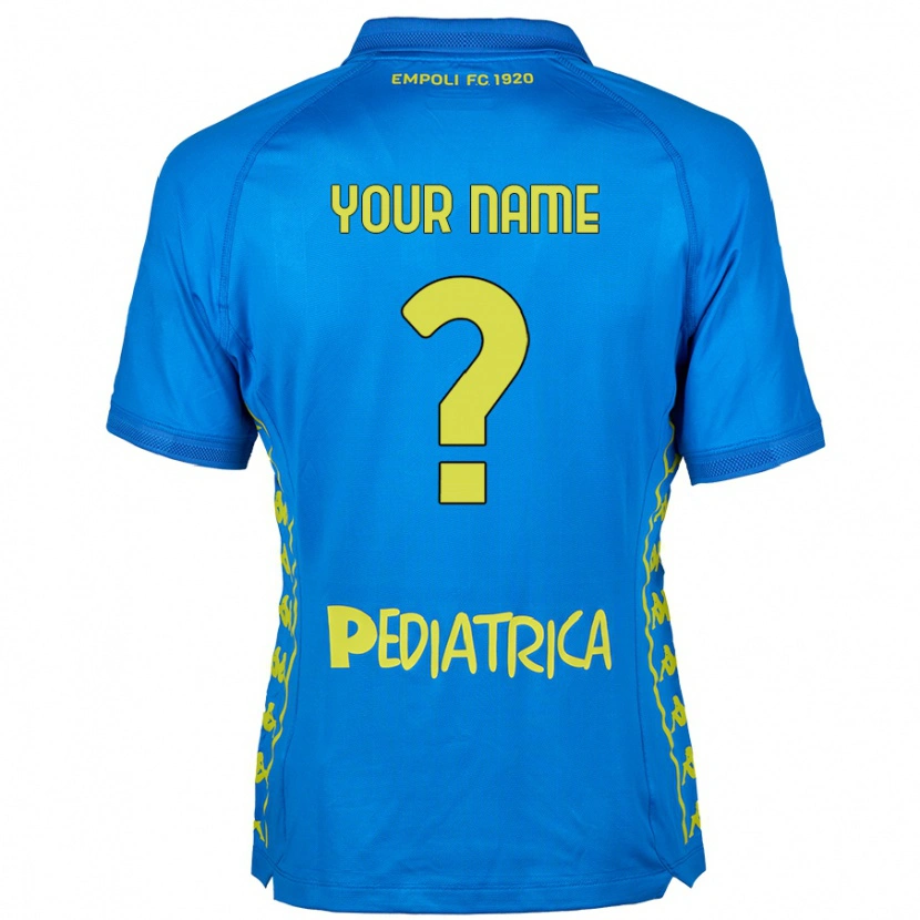 Danxen Hombre Camiseta Su Nombre #0 Azul 1ª Equipación 2024/25 La Camisa México