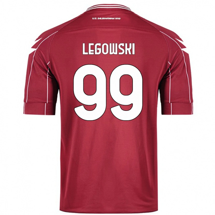 Danxen Hombre Camiseta Mateusz Legowski #99 Borgoña 1ª Equipación 2024/25 La Camisa México