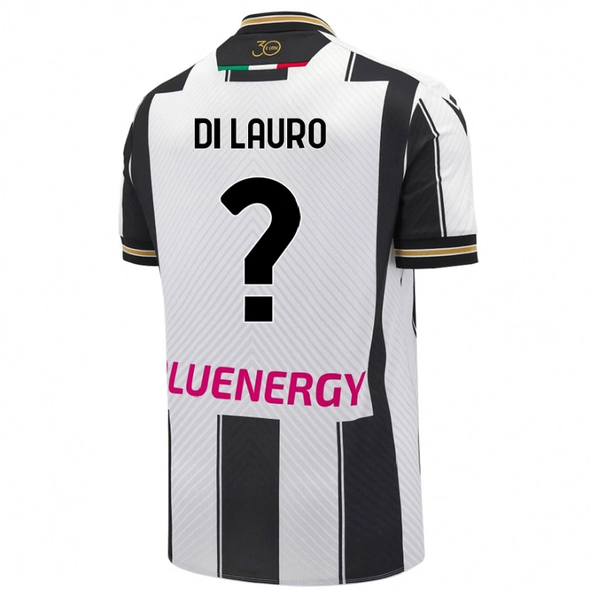 Danxen Hombre Camiseta Rosario Di Lauro #0 Blanco Negro 1ª Equipación 2024/25 La Camisa México