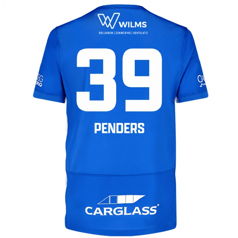 Danxen Hombre Camiseta Mike Penders #39 Azul 1ª Equipación 2024/25 La Camisa México