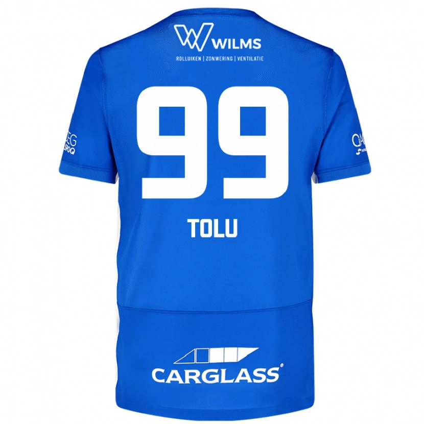 Danxen Hombre Camiseta Tolu Arokodare #99 Azul 1ª Equipación 2024/25 La Camisa México