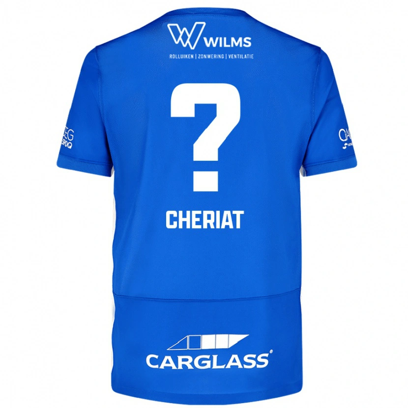 Danxen Hombre Camiseta Rayan Cheriat #0 Azul 1ª Equipación 2024/25 La Camisa México