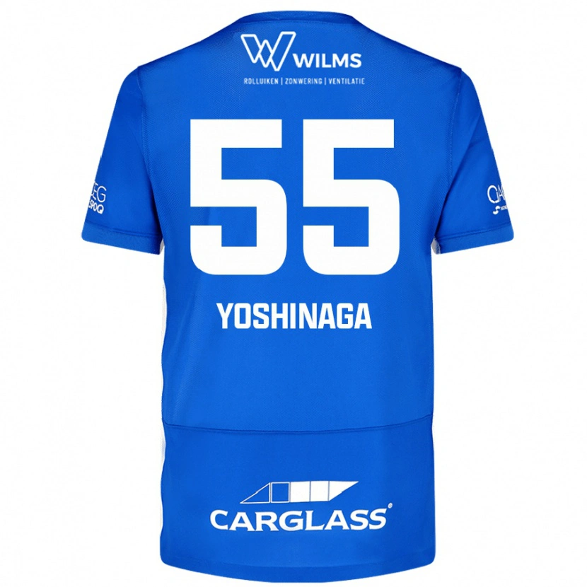 Danxen Hombre Camiseta Yumeki Yoshinaga #55 Azul 1ª Equipación 2024/25 La Camisa México
