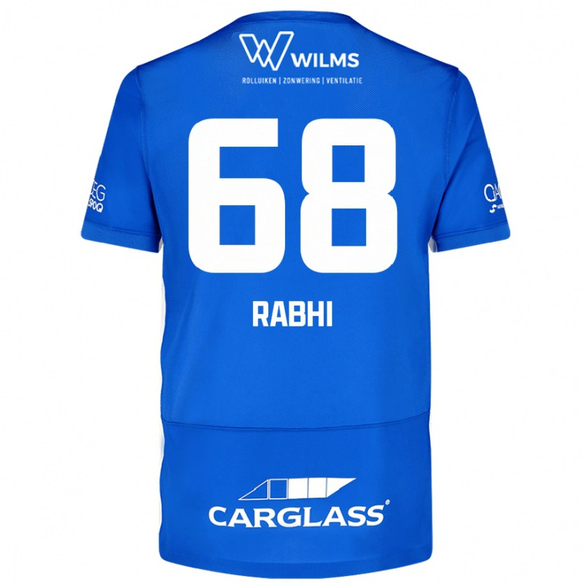 Danxen Hombre Camiseta Ayman Rabhi #68 Azul 1ª Equipación 2024/25 La Camisa México