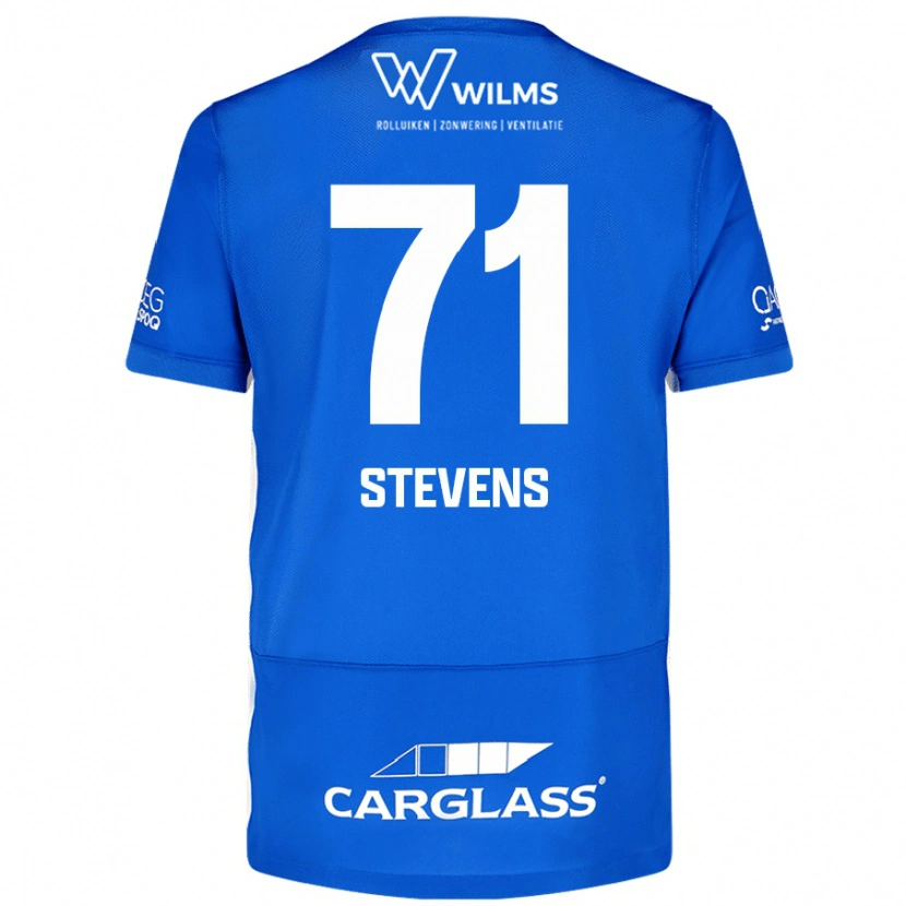Danxen Hombre Camiseta Brent Stevens #71 Azul 1ª Equipación 2024/25 La Camisa México