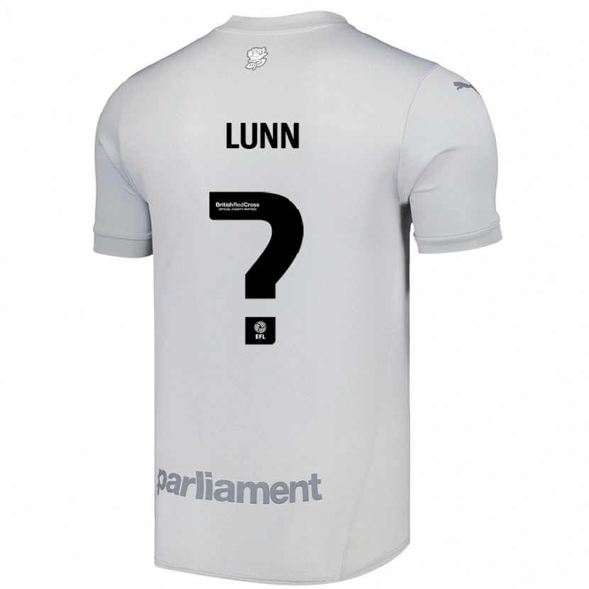 Danxen Hombre Camiseta Macy Lunn #0 Gris Plata 2ª Equipación 2024/25 La Camisa México