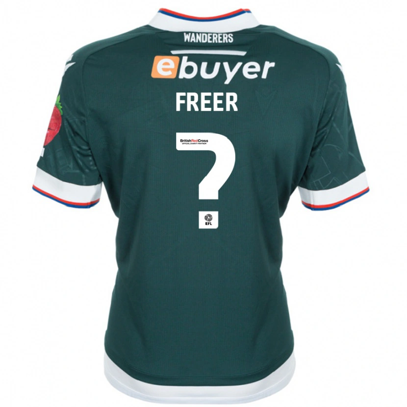Danxen Hombre Camiseta Eleanor Freer #0 Verde Oscuro 2ª Equipación 2024/25 La Camisa México