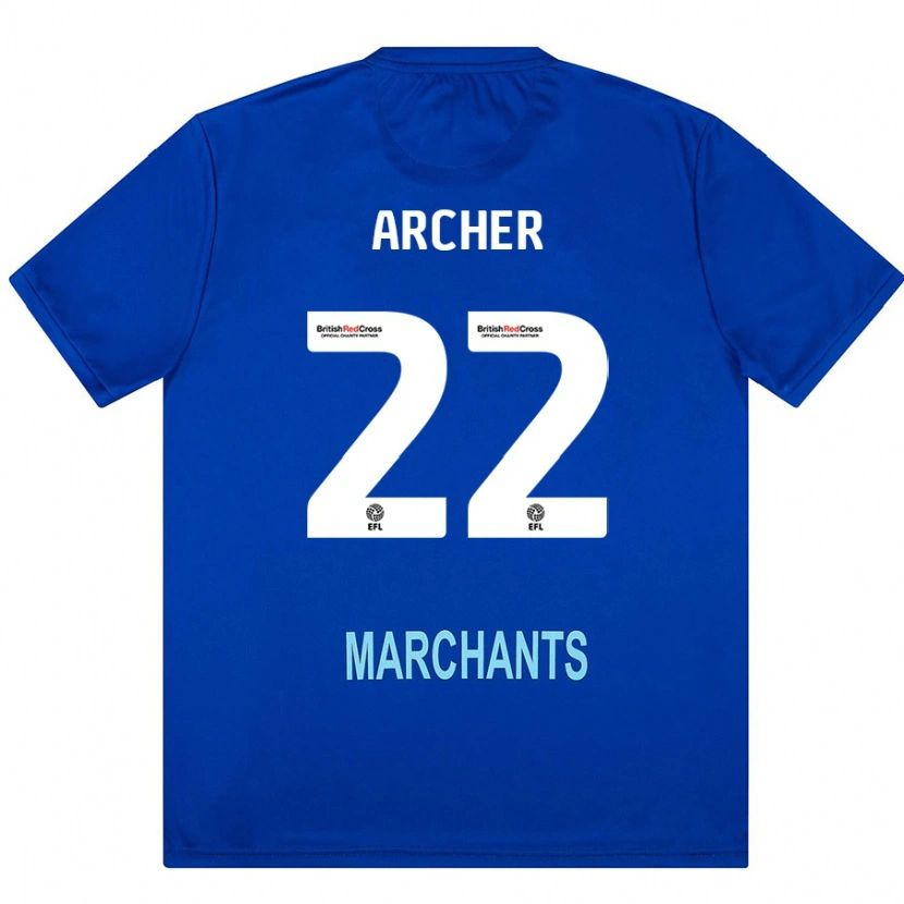 Danxen Hombre Camiseta Ethon Archer #22 Verde 2ª Equipación 2024/25 La Camisa México