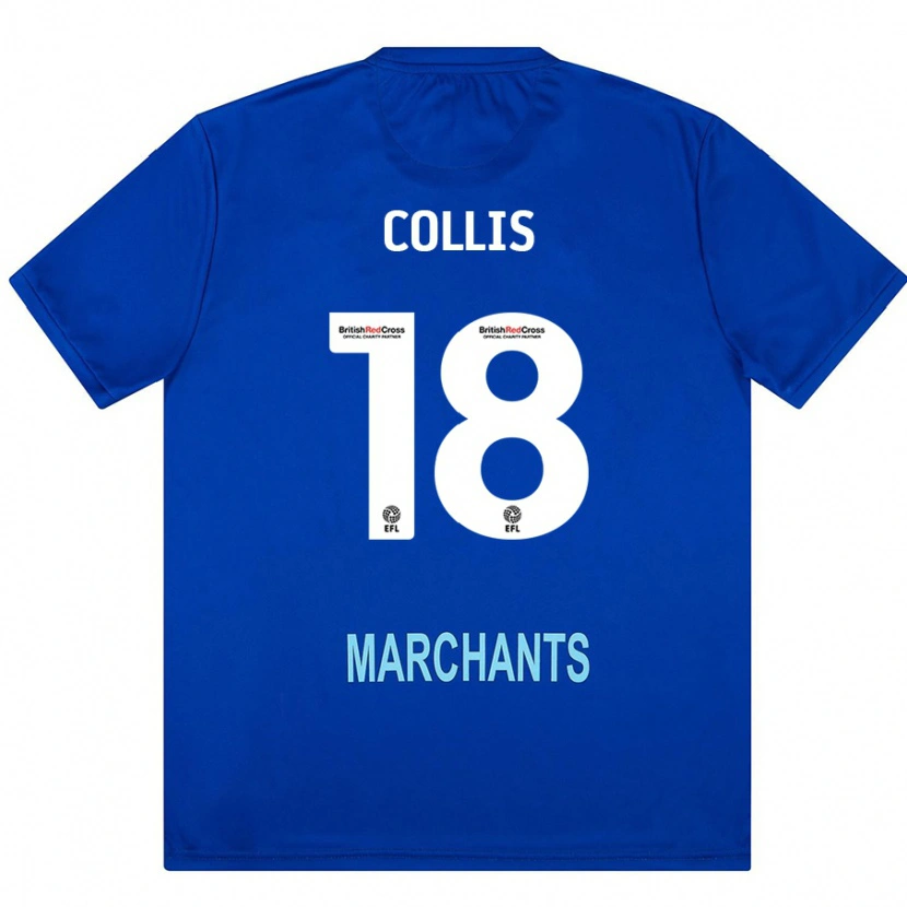 Danxen Hombre Camiseta Maisy Collis #18 Verde 2ª Equipación 2024/25 La Camisa México