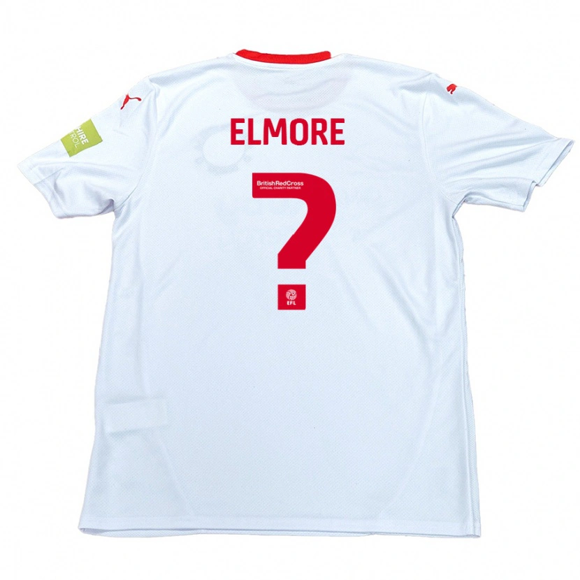Danxen Hombre Camiseta Harry Elmore #0 Blanco 2ª Equipación 2024/25 La Camisa México