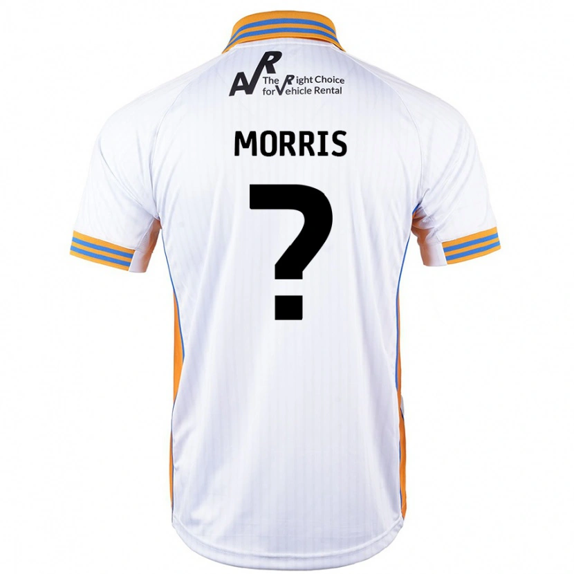 Danxen Hombre Camiseta Cammron Morris #0 Blanco 2ª Equipación 2024/25 La Camisa México