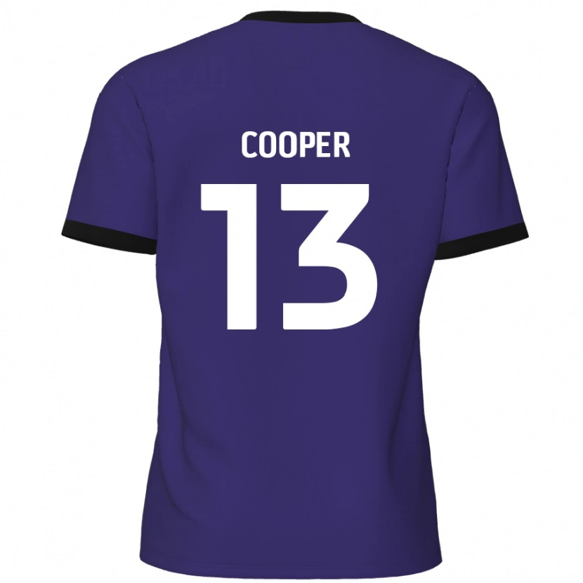 Danxen Hombre Camiseta Murphy Cooper #13 Púrpura 2ª Equipación 2024/25 La Camisa México