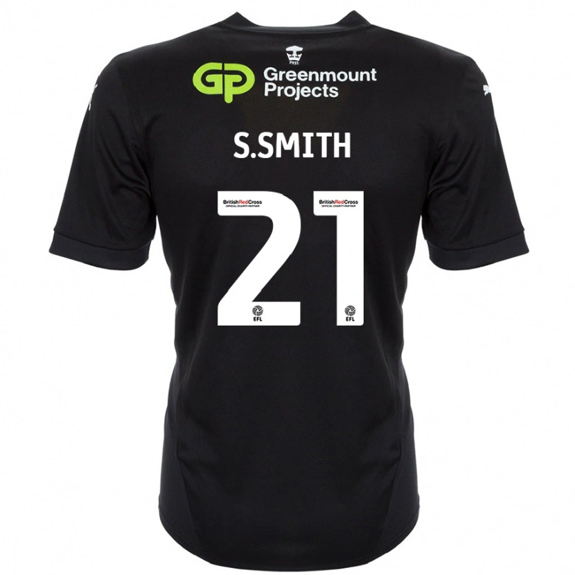 Danxen Hombre Camiseta Scott Smith #21 Negro 2ª Equipación 2024/25 La Camisa México