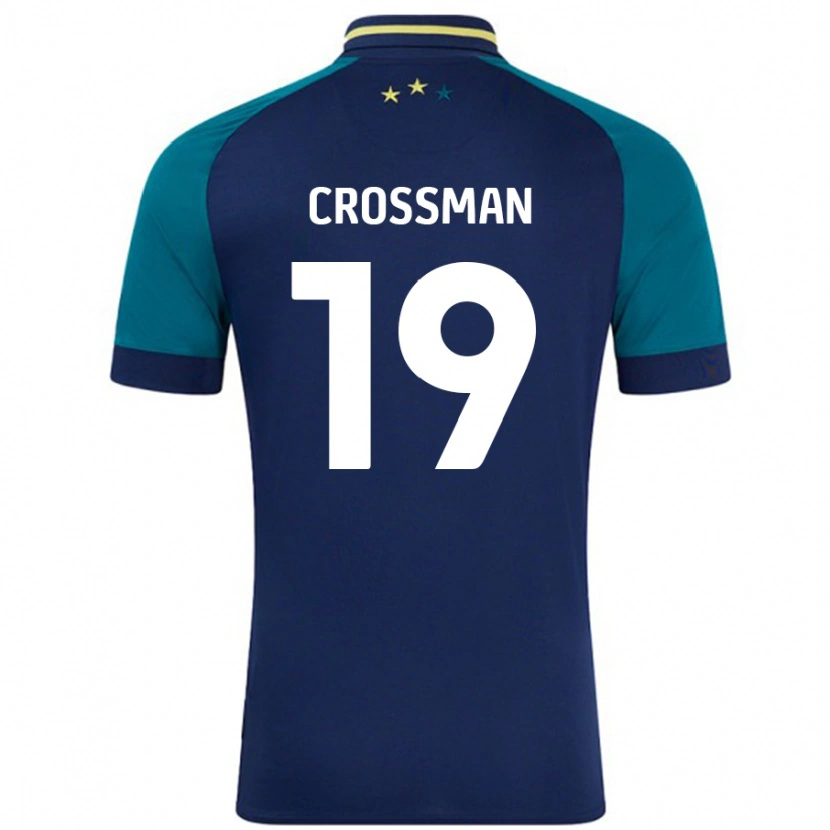 Danxen Hombre Camiseta Paige Crossman #19 Azul Marino Verde Oscuro 2ª Equipación 2024/25 La Camisa México