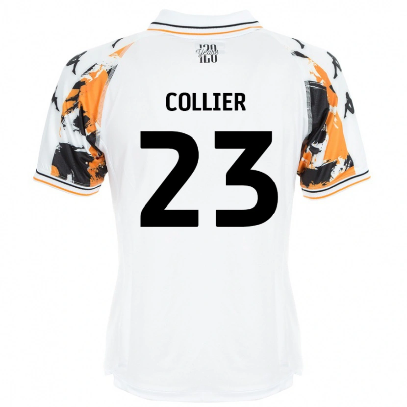Danxen Hombre Camiseta Holly Johnson-Collier #23 Blanco 2ª Equipación 2024/25 La Camisa México