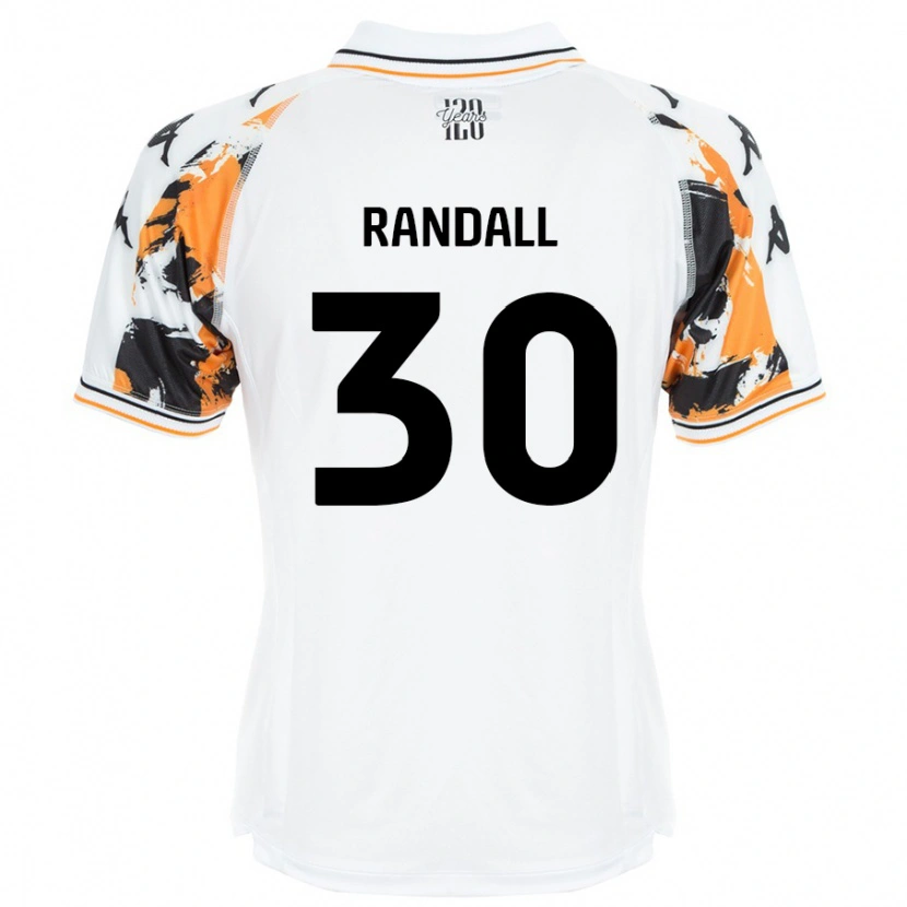 Danxen Hombre Camiseta Jennifer Randall #30 Blanco 2ª Equipación 2024/25 La Camisa México