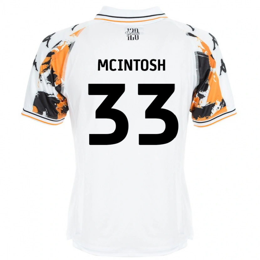 Danxen Hombre Camiseta Lucy Mcintosh #33 Blanco 2ª Equipación 2024/25 La Camisa México