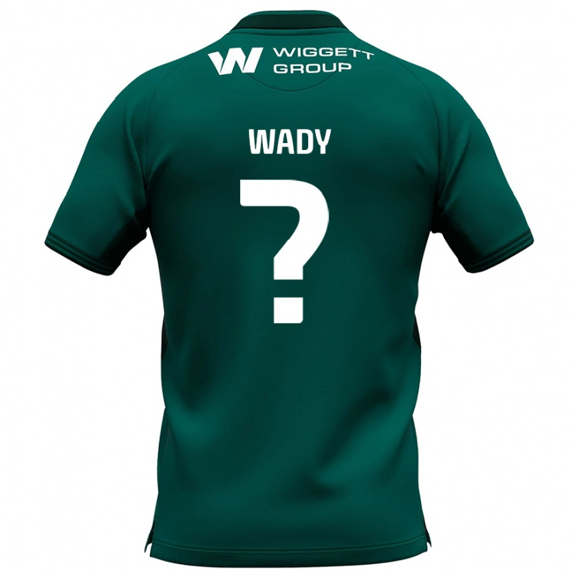 Danxen Hombre Camiseta Ethan Wady #0 Verde 2ª Equipación 2024/25 La Camisa México