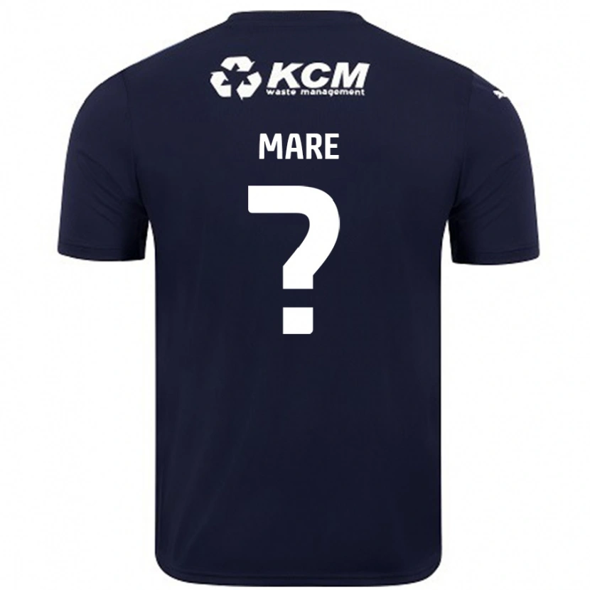 Danxen Hombre Camiseta Ed Mare #0 Azul Marino 2ª Equipación 2024/25 La Camisa México