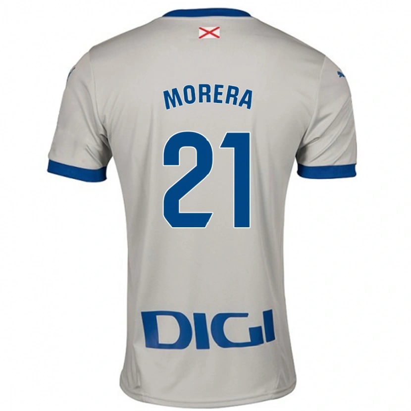 Danxen Hombre Camiseta Carla Morera #21 Gris Claro 2ª Equipación 2024/25 La Camisa México