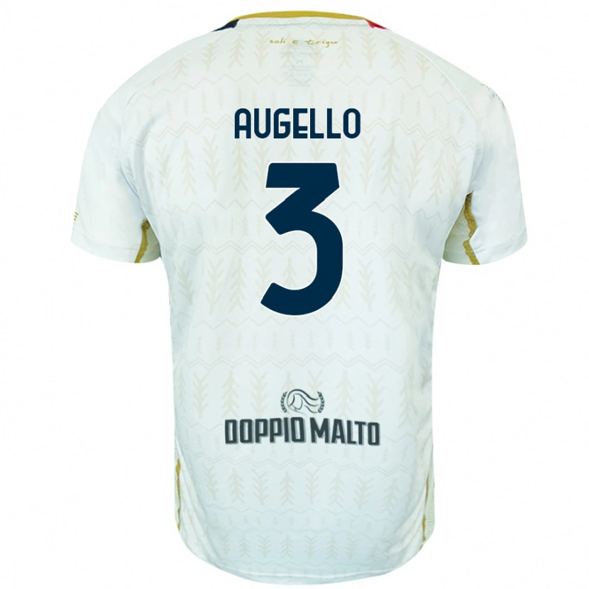 Danxen Hombre Camiseta Tommaso Augello #3 Blanco 2ª Equipación 2024/25 La Camisa México