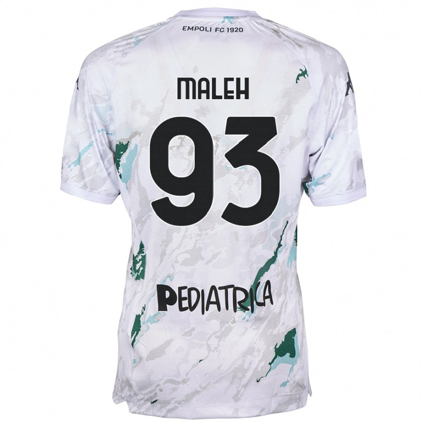 Danxen Hombre Camiseta Youssef Maleh #93 Gris 2ª Equipación 2024/25 La Camisa México