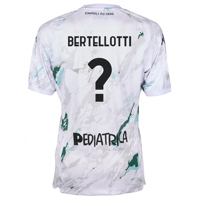 Danxen Hombre Camiseta Giacomo Bertellotti #0 Gris 2ª Equipación 2024/25 La Camisa México